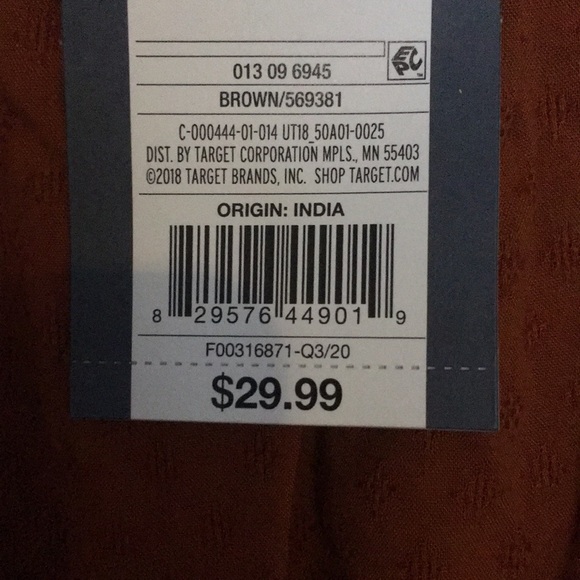 Universal Thread Long Sleeve Ruffle Dress - Picture 5 of 5